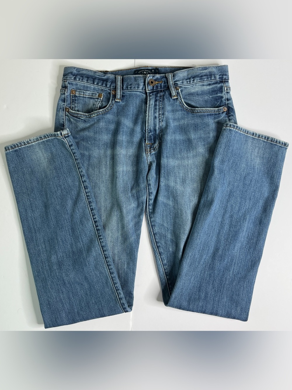 Lucky Brand 410 Athletic Fit Medium Wash Stretch Jeans Mens 30x32